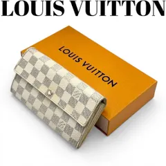 【美品】ルイヴィトン ポルトフォイユサラ 長財布 ダミエアズール CA0140