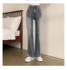 セミフレア セミブーツカットデニム