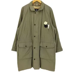 バーバリーズ BURBERRYS 90s 裏地ノバチェック 比翼ジップ ステンカラー ハーフコート メンズ import：L 