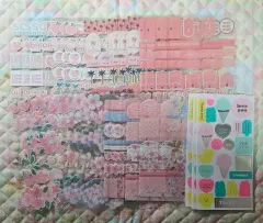 DAISO ダイアリーデコ ステッカー 桜 夏 ステッカー まとめ