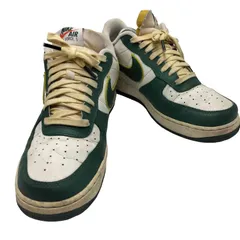 ナイキ NIKE AIR FORCE 1 '07 LV8 SAIL/NOBLE GREEN-OPTI YELLOW メンズ JPN：27 