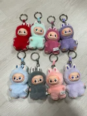 正規品) POP MART (ポップマート) Labubu(ラブブ）ミニ 秘密 キーホルダー ぬいぐるみ キーリング 新品