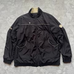 パーソンズ スポーツ 2WAY ブルゾン ジャケット L 黒 中綿入り ゴルフウェア