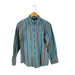 ポロバイラルフローレン Polo by RALPH LAUREN ポニー無し ストライプシャツ レディース  160