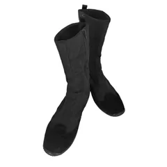 プラダ PRADA スエード切替 ナイロン ショートブーツ レディース EUR：37 