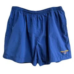 POLO SPORT ポロスポーツ RALPH LAUREN ラルフローレン ナイロンショートパンツ 青 ブルー XLサイズ No.M743
