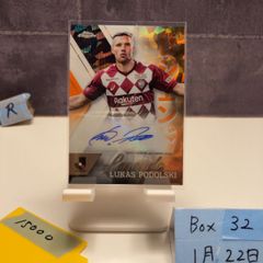 10】ルーカス・ポドルスキ topps ヴィッセル神戸 サインカード - メルカリ