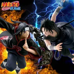 【限定】NARUTO-ナルト- 疾風伝 フィギュア うちはサスケ・うちはイタチ～【2種セット】