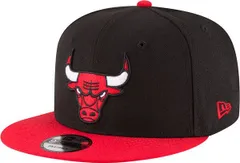 【送料無料】 ニューエラ メンズ 帽子 アクセサリー New Era Mens Chicago Bulls Black 9Fifty Adjustable Hat NoColor