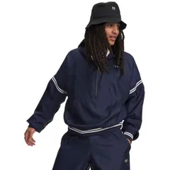 【送料無料】 アンダーアーマー メンズ ジャケット・ブルゾン アウター Under Armour Mens Icon Sportswear Woven Jacket Midnight NavyWhite