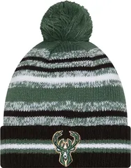 【送料無料】 ニューエラ メンズ 帽子 アクセサリー New Era Adult Milwaukee Bucks Green Cheer Knit Hat NoColor
