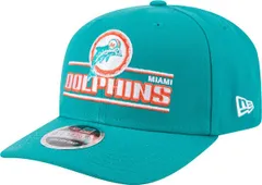 【送料無料】 ニューエラ メンズ 帽子 アクセサリー New Era Adult Miami Dolphins Stated Throwback Aqua 9seventy Adjustable Hat NoColor