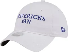 【送料無料】 ニューエラ レディース 帽子 アクセサリー New Era Womens Dallas Mavericks White Team Fan 9Twenty Adjustable Hat NoColor