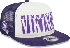 【送料無料】 ニューエラ レディース 帽子 アクセサリー New Era Adult Minnesota Vikings Purple Team Cutout Throwback 9Fifty Adjustable Hat NoColor