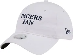 【送料無料】 ニューエラ レディース 帽子 アクセサリー New Era Womens Indiana Pacers White Team Fan 9Twenty Adjustable Hat NoColor