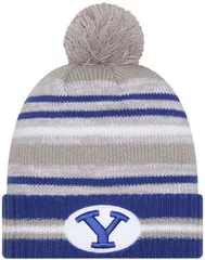 【送料無料】 ニューエラ メンズ 帽子 アクセサリー New Era Adult Brigham Young Cougars White Cheer Knit Hat NoColor