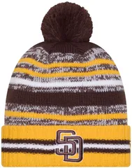 【送料無料】 ニューエラ レディース 帽子 アクセサリー New Era Adult San Diego Padres Brown Cheer Knit Hat NoColor