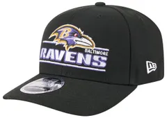 【送料無料】 ニューエラ メンズ 帽子 アクセサリー New Era Adult Baltimore Ravens Stated Black 9seventy Adjustable Hat NoColor