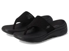 スケッチャーズ レディース シューズ サンダル SKECHERS Arch Fit 20 QuickDry 3Pt BlackBlack ブラック