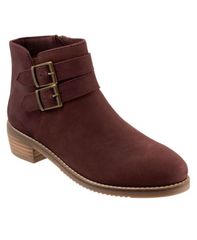 ソフトウォーク レディース シューズ ブーツ・レインブーツ SoftWalk Rochester Boot Cherry nubuck