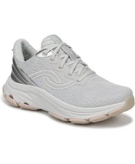 ライカ レディース シューズ スニーカー レース Ryka Womens Devotion X Max 2 LaceUp Walking Sneakers Grey Mesh Fabric グレー
