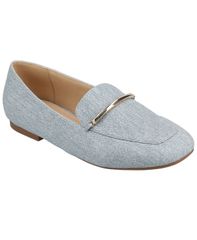 ジュルネ コレクション レディース シューズ パンプス ローファー Journee Collection Womens Wrenn Slip On Loafers Denim デニム