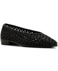 アルド レディース シューズ スリッポン・ローファー ALDO Womens Rafaella SlipOn Flats Black Smooth ブラック