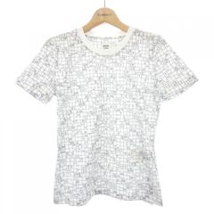 新品・2025SS　エルメス　Tシャツ　ボルデュックチェックジョーヌ　36サイズ 完売品エルメス 2025SS Tシャツ ボルデュック・チェック｛一度着用