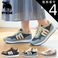 種類4：ブラック/24.0cm moz モズ スニーカー レディース ローカット メッシュ レースアップ 軽量 くすみカラー ニュアンスカラー 3E 幅広 ナチュラル おしゃれ 大人かわいい カジュアル 疲れない 履きやすい 歩きやすい 北欧 シューズ 靴 m