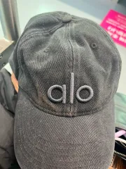 アロ alo ブラック ボールキャップ