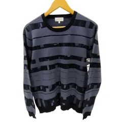 カルバンクライン CALVIN KLEIN 総柄 コットン ウール ニット セーター メンズ import：L 