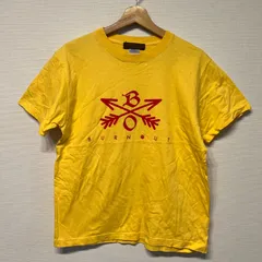 (^w^)b Burnout プリントTシャツ ロゴTシャツ 半袖Tシャツ メンズ レディース ユニセックス サイズM OM10432HGのサムネイル