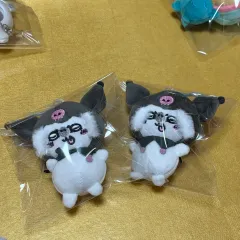 ちいかわ サンリオ コラボ キーホルダー モモンガ クロミ