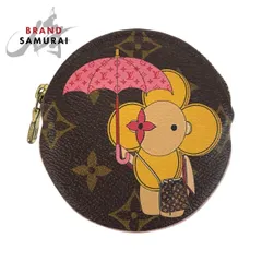 美品 LOUIS VUITTON ルイヴィトン モノグラム ポルトモネ ロン ヴィヴィエンヌ ブラウン M69057 コインケース 小銭入れ レディース 503576【中古】