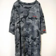 パタゴニア　美品　人気カモ柄　Tシャツ　メンズXL　グレー色系　ポリエステル