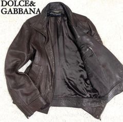 J7291美品 ドルチェ&ガッバーナ レイヤードデニムジャケット