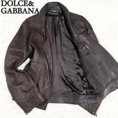 2026年最新】D&G ／ Dolce＆Gabbana メンズ レザージャケット