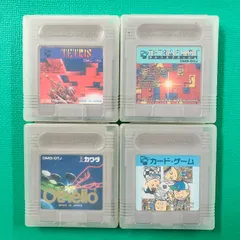 【ケース付きソフトのみ４点セット】ゲームボーイ TETRIS テトリス TETRIS FLASH テトリスフラッシュ Othello オセロ カード・ゲーム
