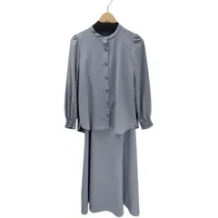 ブルーレーベルクレストブリッジ BLUE LABEL CRESTBRIDGE マルチ プルデシン ブラウス セットアップ ワンピース レディース EUR：38 