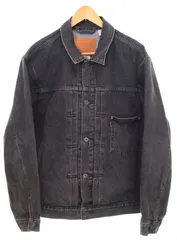 リーバイス Levi's Trucker Jacket トラッカー ジャケット1st 大戦 モデル STONE WASH ストーン ウォッシュ BLACK DENIM ブラック デニム A31740000 ジャケット ブラック Lサイズ 103MT-4032