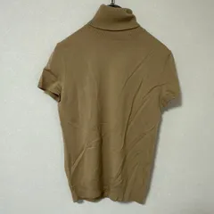 《良品》RALPH LAUREN タートルネックニット ブラウン M キレイめ