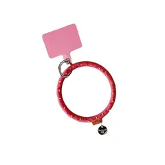 【新品】 [Clapoyis] スマホストラップ 手首 シリコン おしゃれ ハンドストラップ スマホすとらつぷ 携帯ストラップ スマホリング ストラップ シリコン (ローズレッド) 1