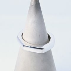 研磨済】 JUSTIN DAVIS ESSENTIAL SKULL リング ルビー 19号 SRJ155