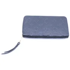 LOUIS VUITTON (ルイヴィトン) モノグラム アンプラント ジッピーウォレット 長財布 ブラック M60571