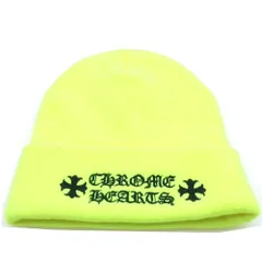CHROME HEARTS (クロムハーツ) WOOL WATCH CAP ウールワッチキャップ CHロゴ刺繍ビーニーニットキャップ