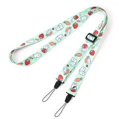 【新品】 [VOVMOEYA] 子供用ストラップ、キッズ用ショルダーストラップ 肩掛けストラップ 斜め掛け ショルダーベルト スマホ/携帯/鍵/カメラ/IDカード対応 スマホストラップ 長さ調整可能 クイック着脱 おしゃれ かわいい 子供向き 多設備対応-