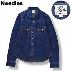 Needles 刺繍フレンチスリーブシャツ 2 日本製 GL101 - メルカリ