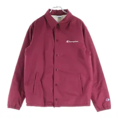 CHAMPION (チャンピオン) ボアライナー スナップボタン コーチジャケット バーガンディー C3-L610
