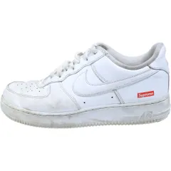 NIKE (ナイキ) ×SUPREME AIR FORCE1 CU9225-100 シュプリーム エアフォース1 ローカットスニーカー ホワイト US10/28cm