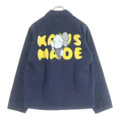 HUMAN MADE (ヒューマンメイド) 24SS ×KAWS KAWS MADE DENIM COVERALL JACKET カウズ カウズメイド デニム カバーオール ジャケット インディゴ HM-1917のサムネイル